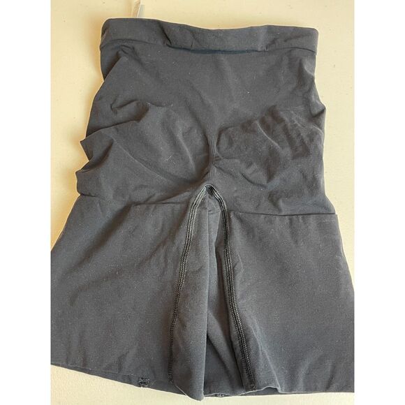 NWOT Spanx Power Series High-Waisted Shorts – Black, Size L, Firm Control - Picture 2 of 5